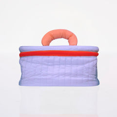 Cosmetiquera Puff Azul