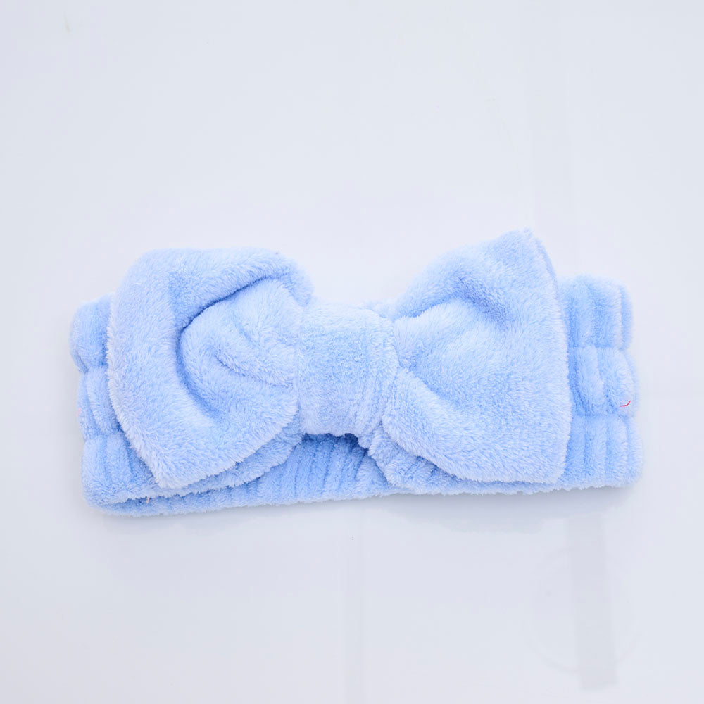 Headband Moño Azul