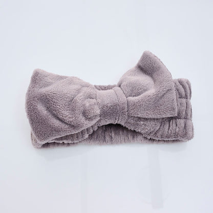 Headband Moño Gris