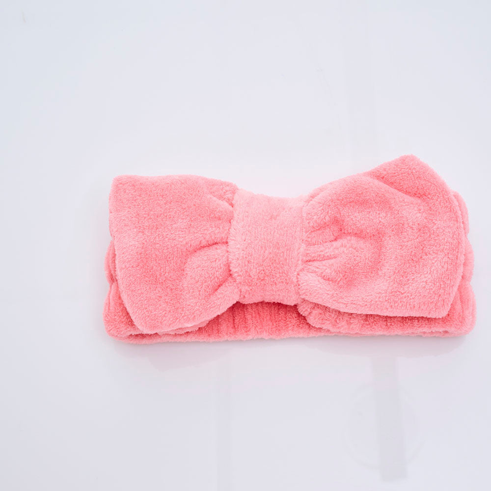 Headband Moño Rosa