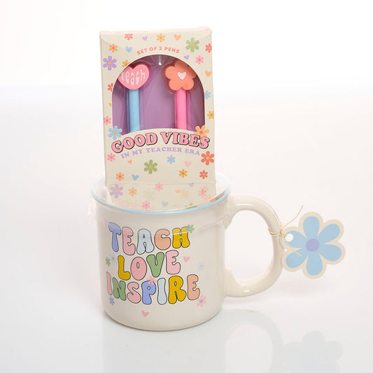 Set Plumas y Taza Inspire