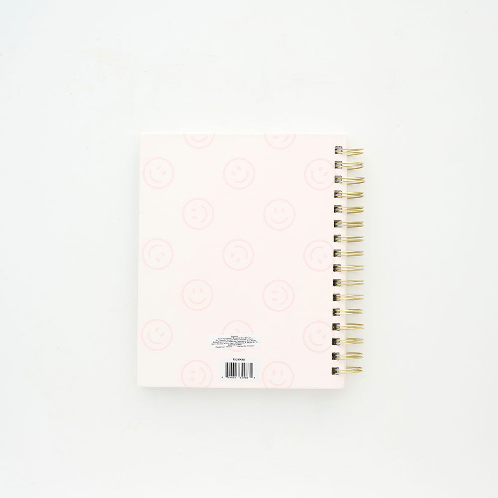 Agenda Pink Smiley Face