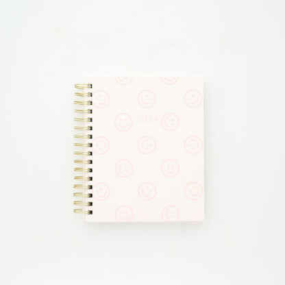 Agenda Pink Smiley Face