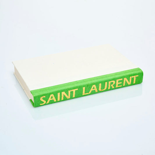 Gold Lettering Saint Laurent