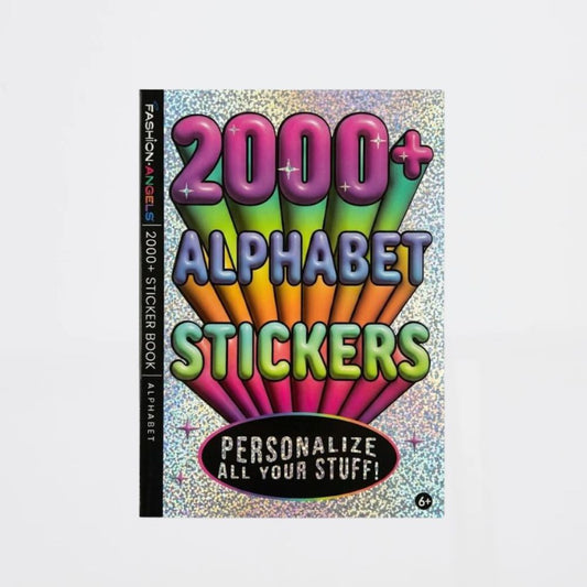 1500+ Alphabet Sticker Book