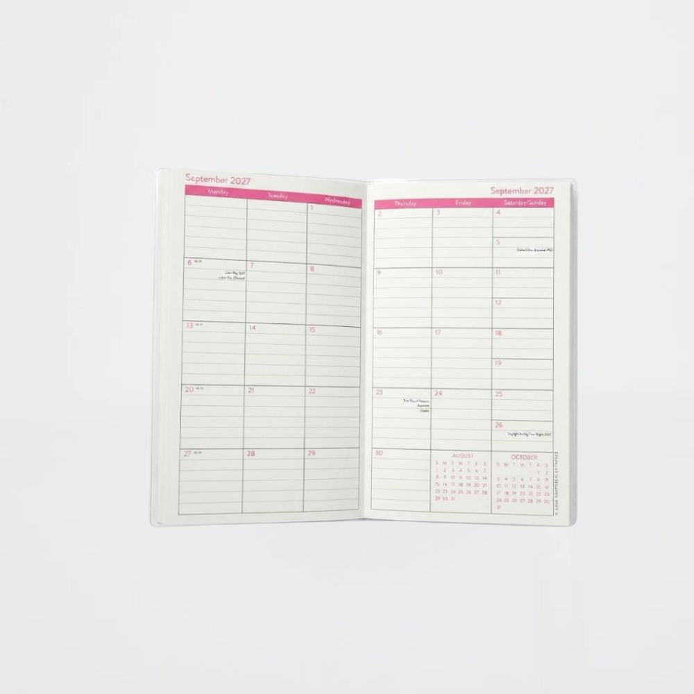 Agenda Typographic 2 Years