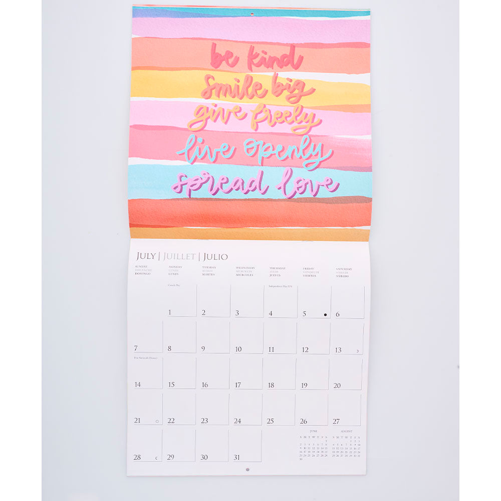 Calendario Kindness