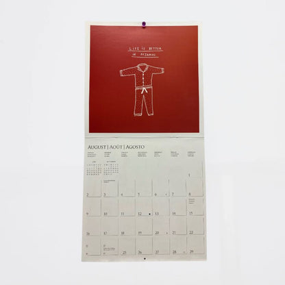 Calendario Simple Joys