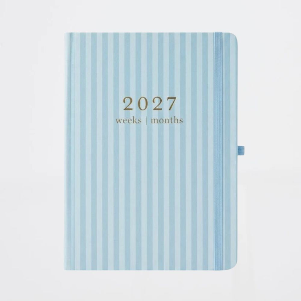 Agenda Blue Stripes 18 Meses