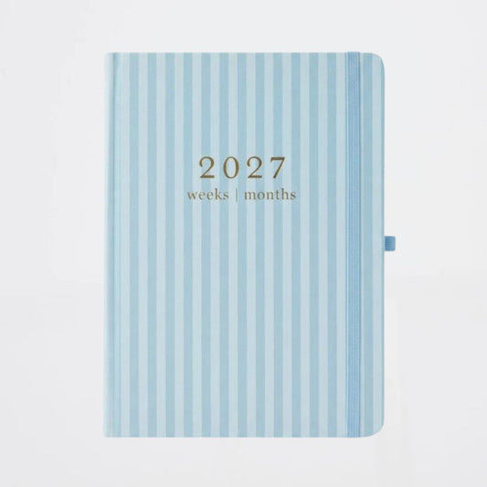 Agenda Blue Stripes 18 Meses