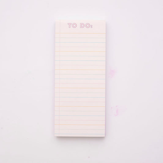 Creamsicle Magnetic Notepad