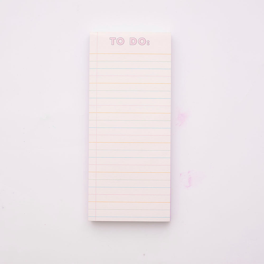 Creamsicle Magnetic Notepad