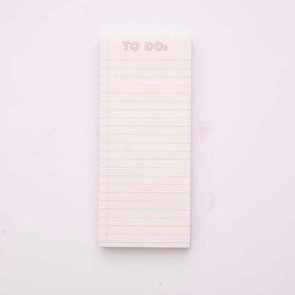 Creamsicle Magnetic Notepad