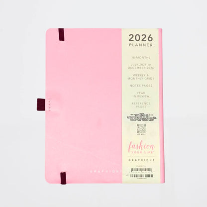 Agenda Typographic 18 Meses