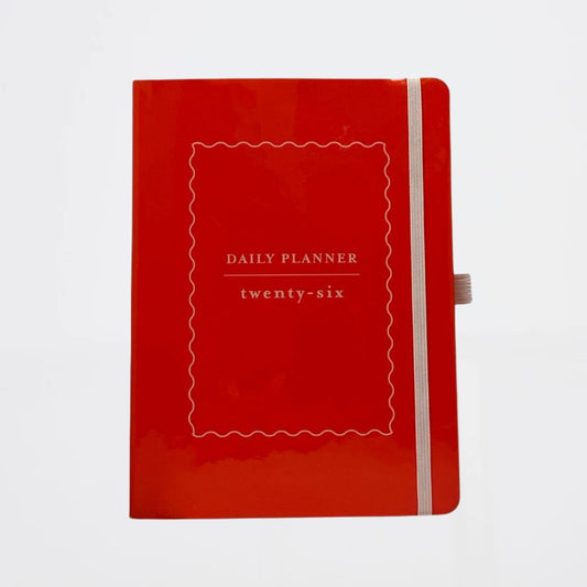 Agenda Glossy Red 18 Meses