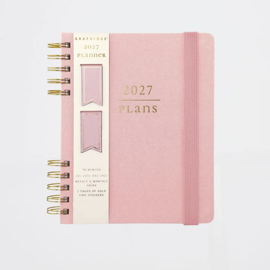 Agenda Blush 18 Meses