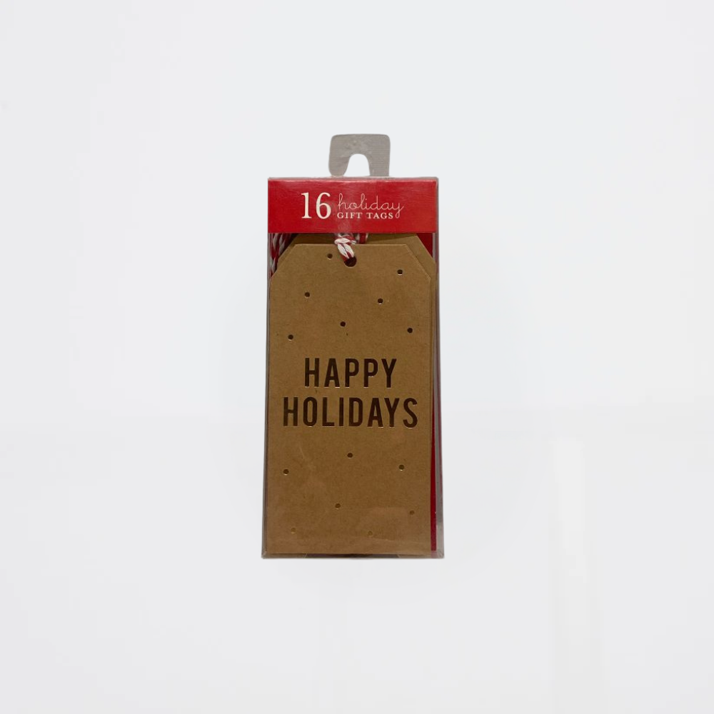 Tags Kraft Holiday
