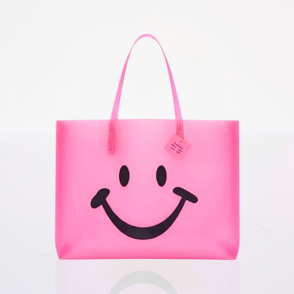 Bolsa Smiley Rosa