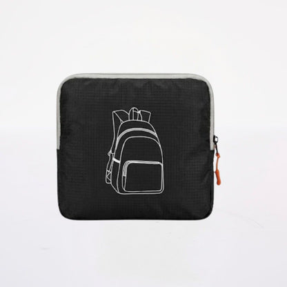 Mochila Plegable Negra