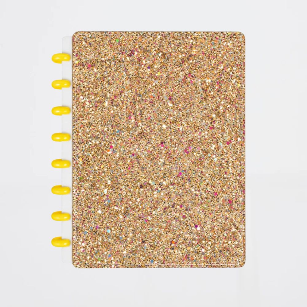 Libreta Glitter Silver