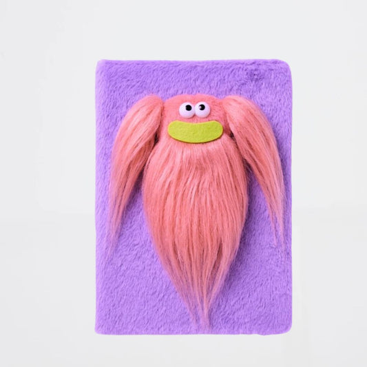 Libreta Peludo Morado
