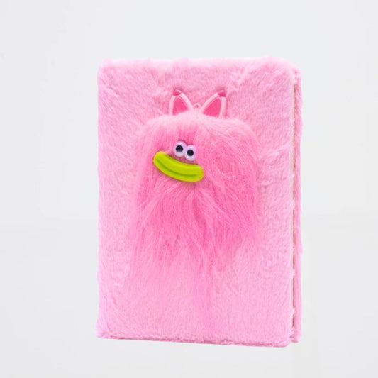 Libreta Peludo Rosa