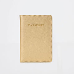 Portapasaportes Dorado