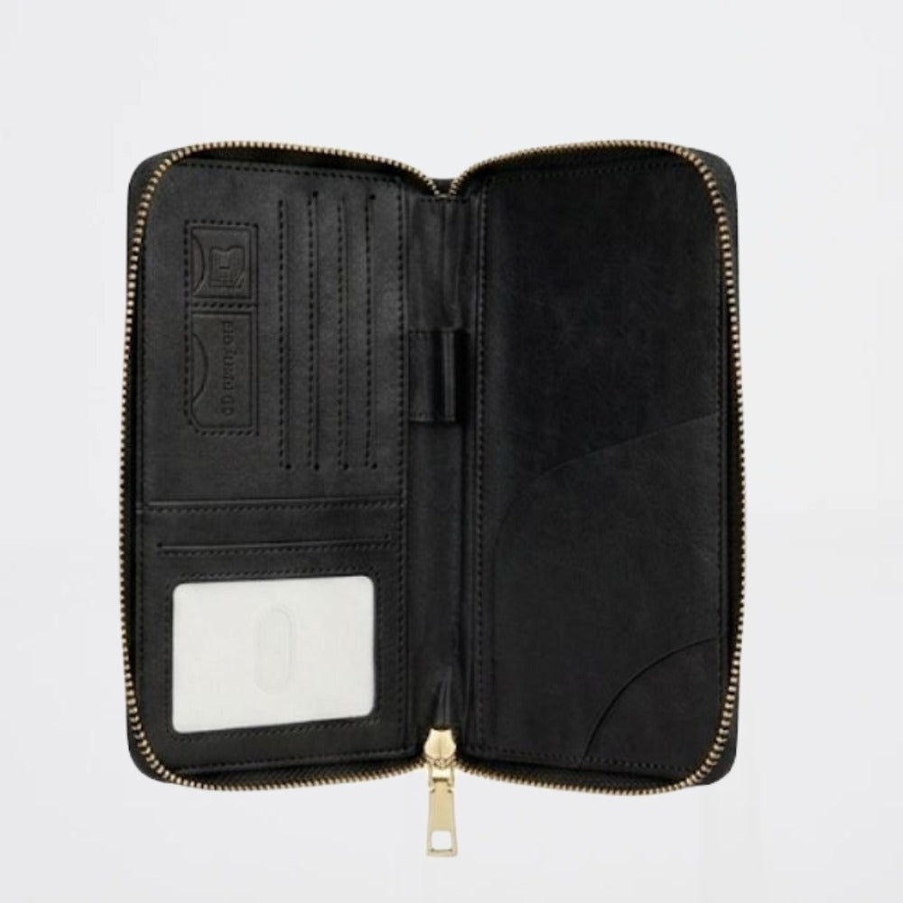 Portapasaportes Familar Negro