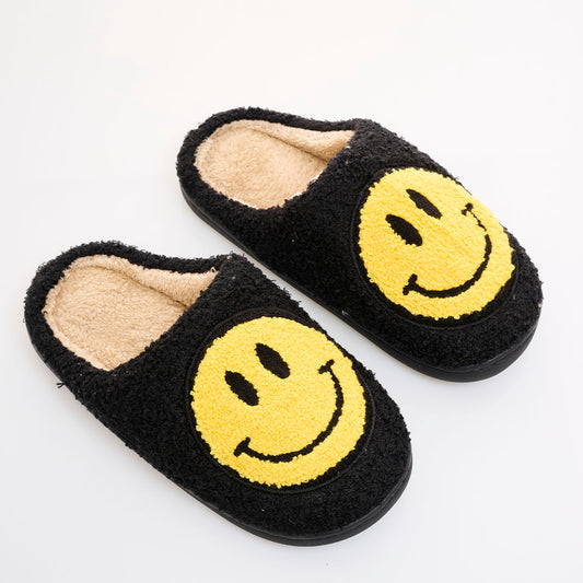 Pantuflas Smiley Black S/M