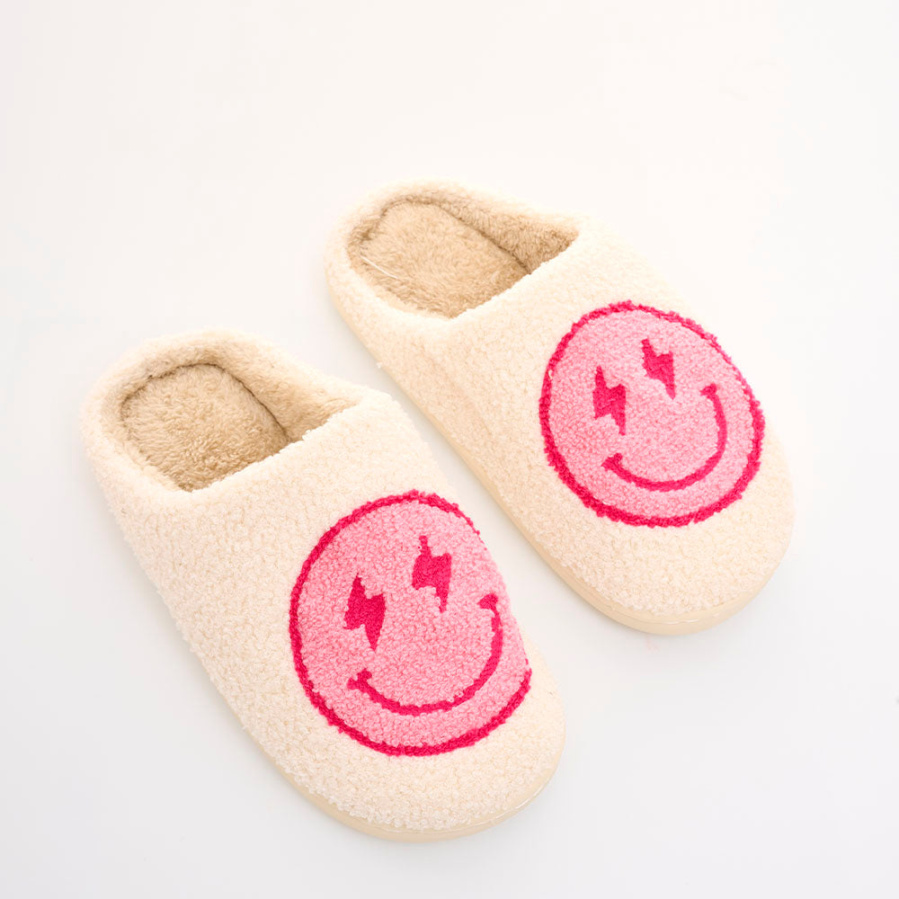 Pantuflas Smiley Pink S/M