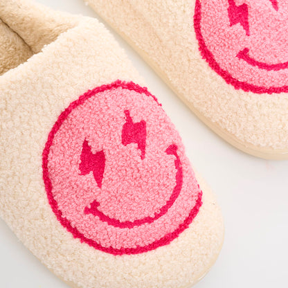 Pantuflas Smiley Pink S/M