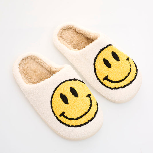 Pantuflas Smiley White S/M