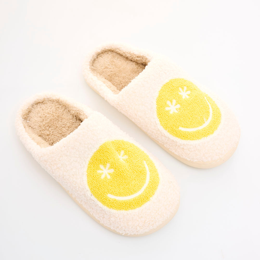 Pantuflas Smiley Yellow S/M