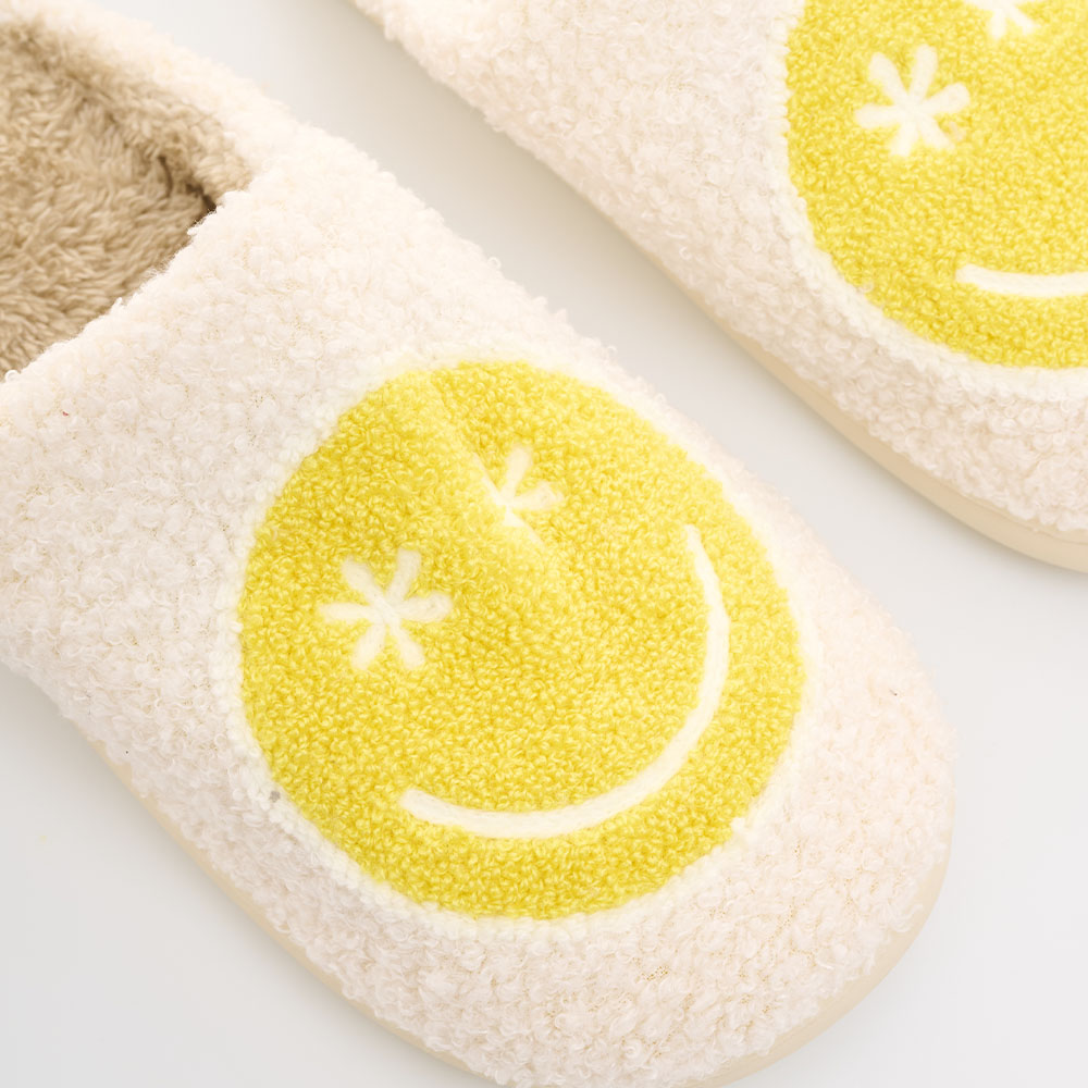 Pantuflas Smiley Yellow S/M