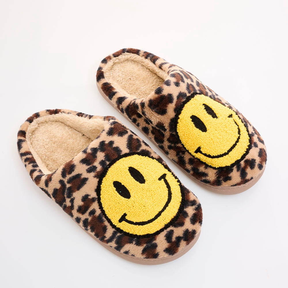 Pantuflas Smiley Leopard S/M