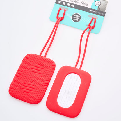 Tags Silicon Rojo