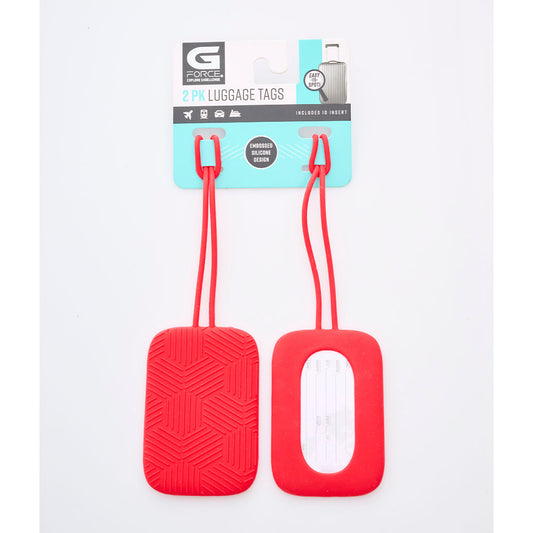 Tags Silicon Rojo