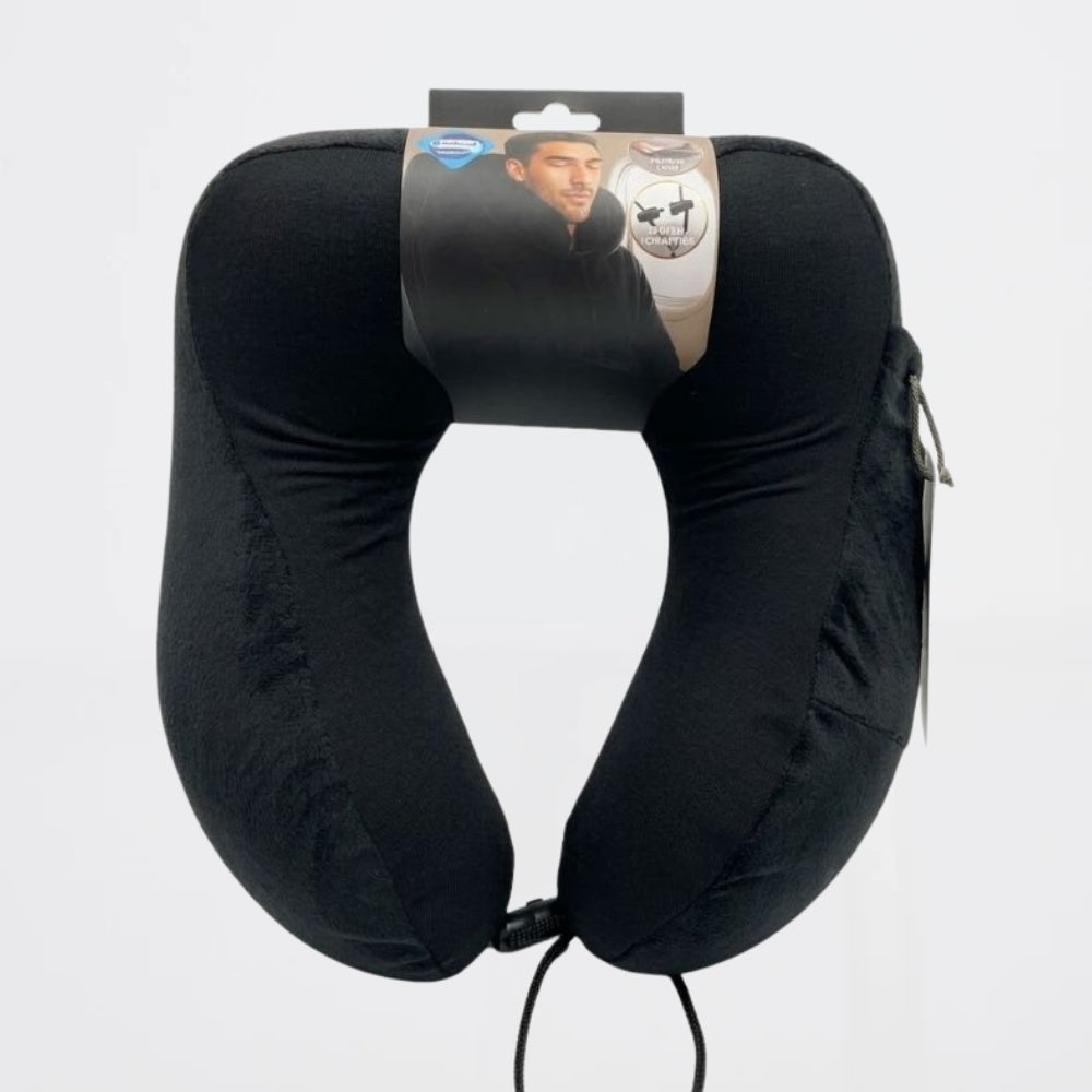 Almohada de Viaje Jersey Negra