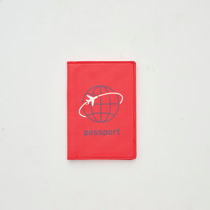 Portapasaporte Jet Set Rojo