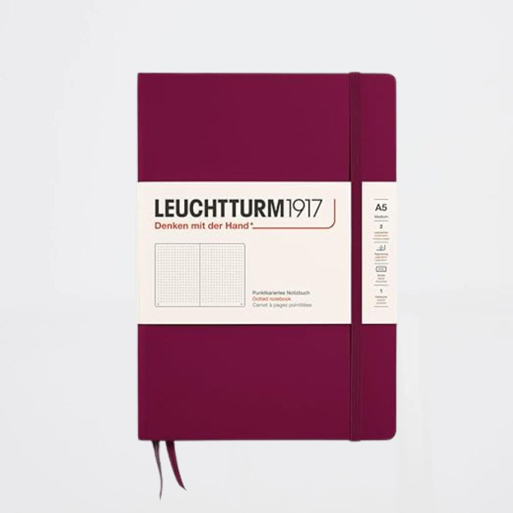 Leuchtturm A5 Port Red