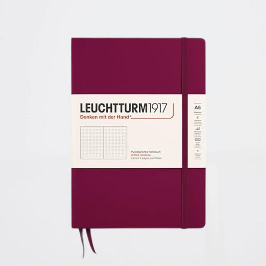 Leuchtturm A5 Port Red