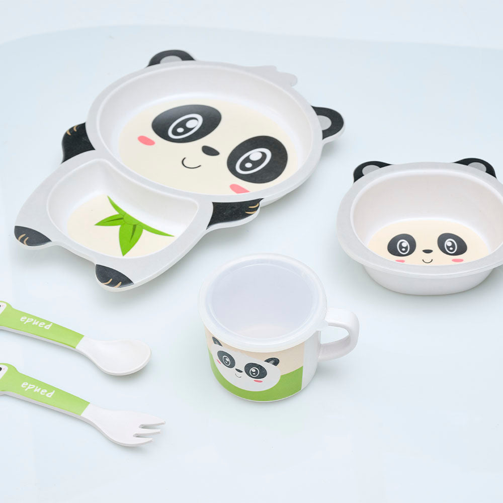 Set Platos Baby Panda