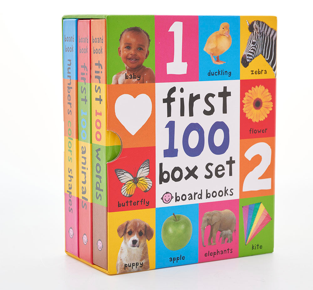 First 100 Board Book Box Set