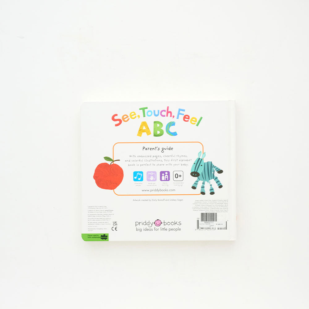 Libro See Touch Feel ABC