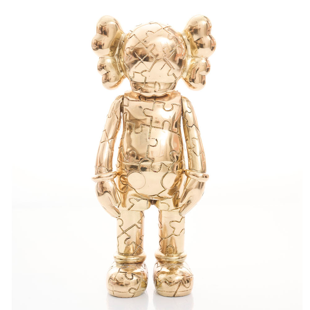 Kaws Rompecabezas Dorado