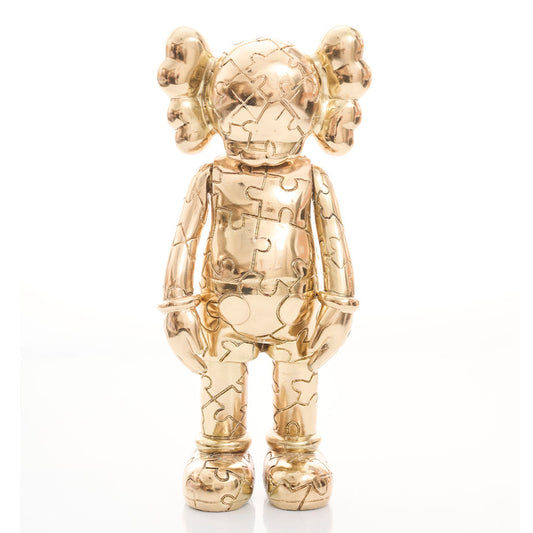 Kaws Rompecabezas Dorado