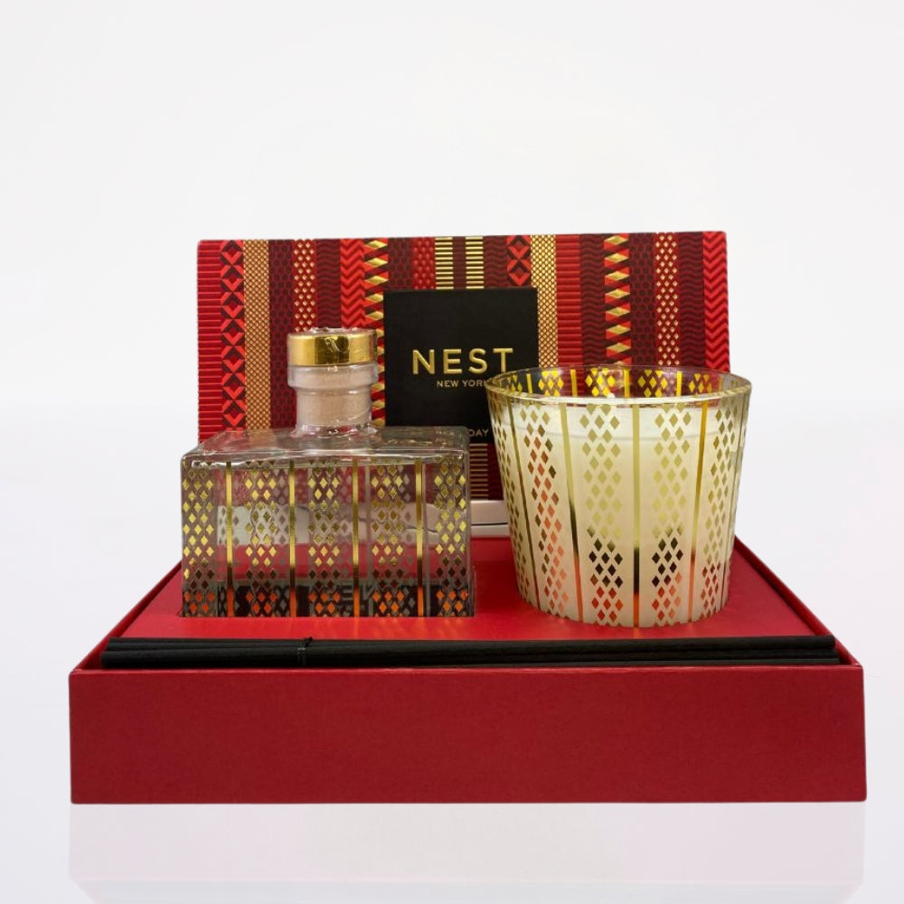 Set Vela y Difusor Holiday