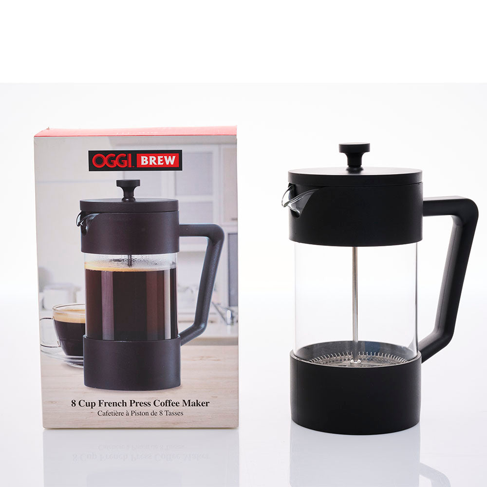 Cafetera French Press Negra