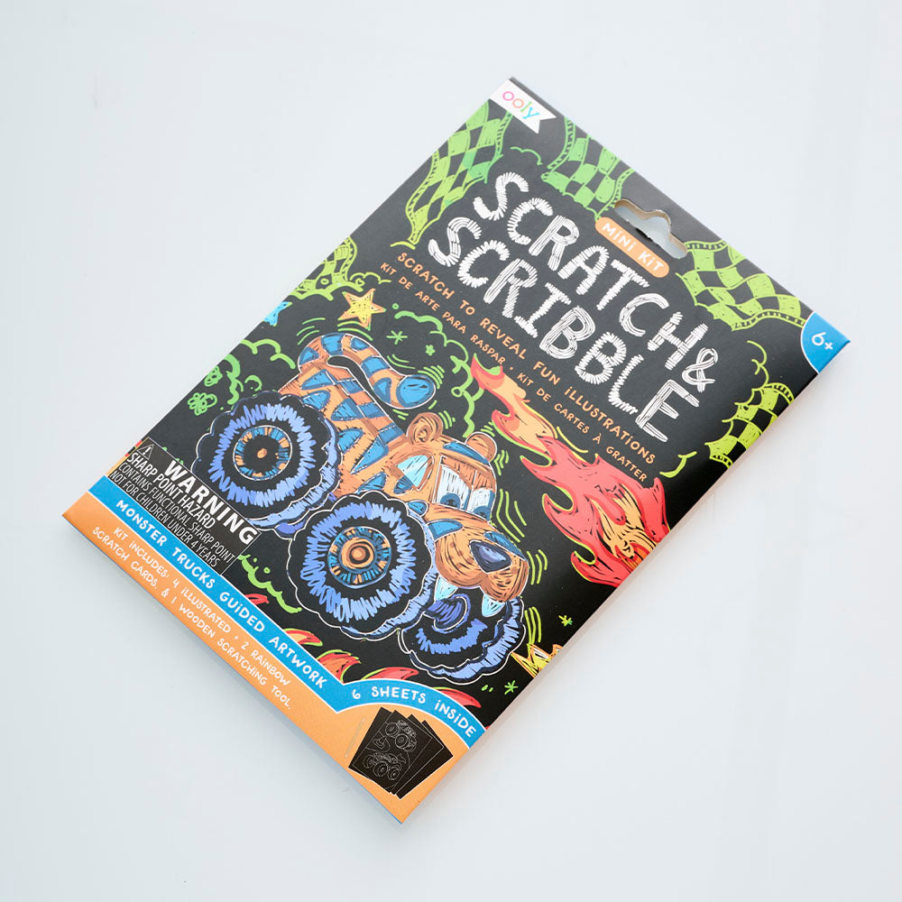 Libro Scratch Monster Truck