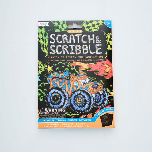 Libro Scratch Monster Truck